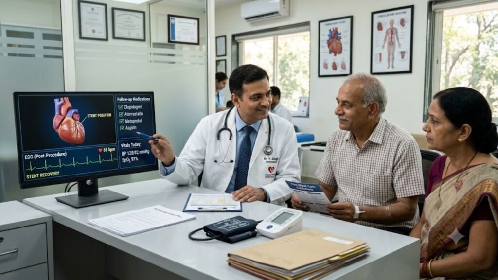 हार्ट में स्टेंट - Cardiologst Dr. Rakesh Jain
