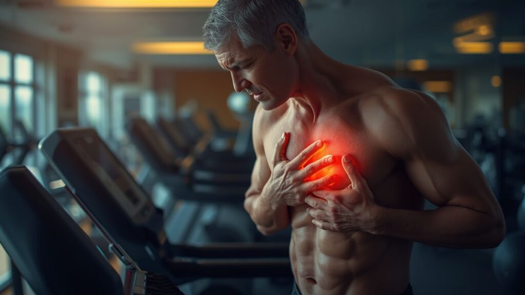 Exercising While Sick or Sleep-Deprived - heart attack at the gym Explains cardiologist Dr. Rakesh Jain