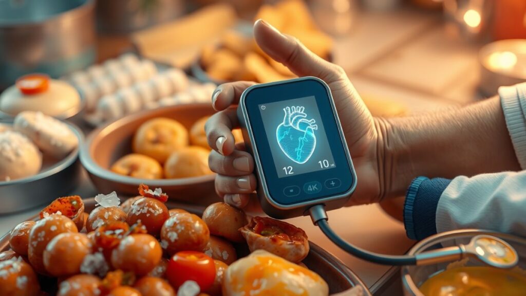 Salt-in-Street-Food-Raises-Blood-Pressure-Indian-Street-Food-bad-for-heart-health