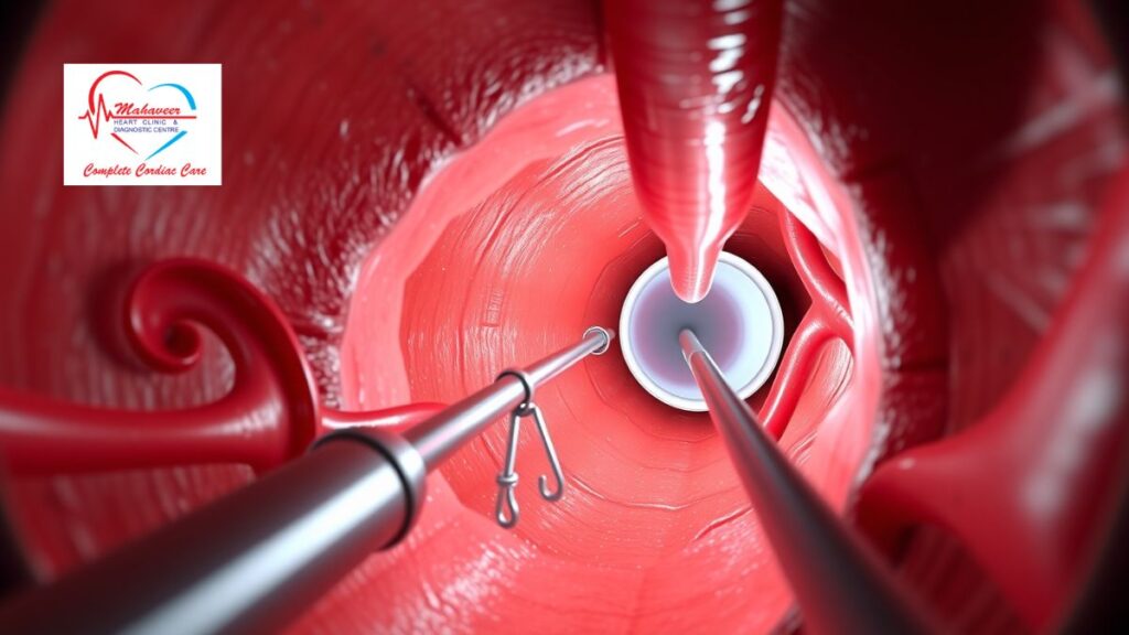 Modern Angioplasty - Blockage in the Blood Vessels of the Heart