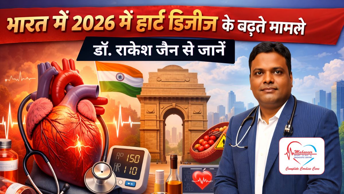 भारत में 2026 में हार्ट डिजीज के बढ़ते मामले