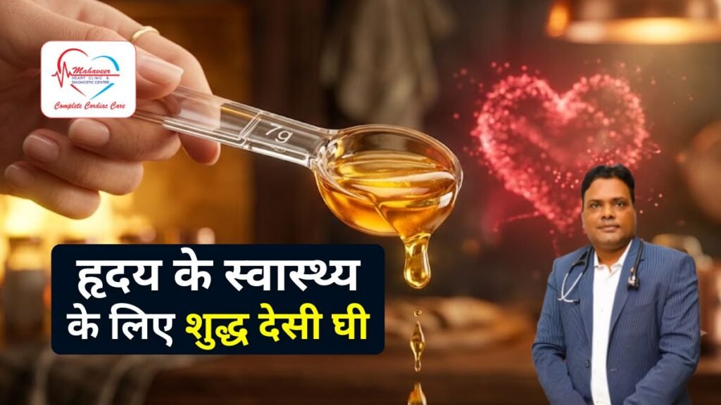 दिल की सेहत के लिए देसी घी कार्डियोलॉजिस्ट डॉ. राकेश जैन